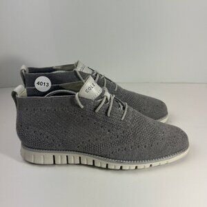 Cole Haan Zerogrand Chukka Mens Size 8.5 Gray Casual Shoes